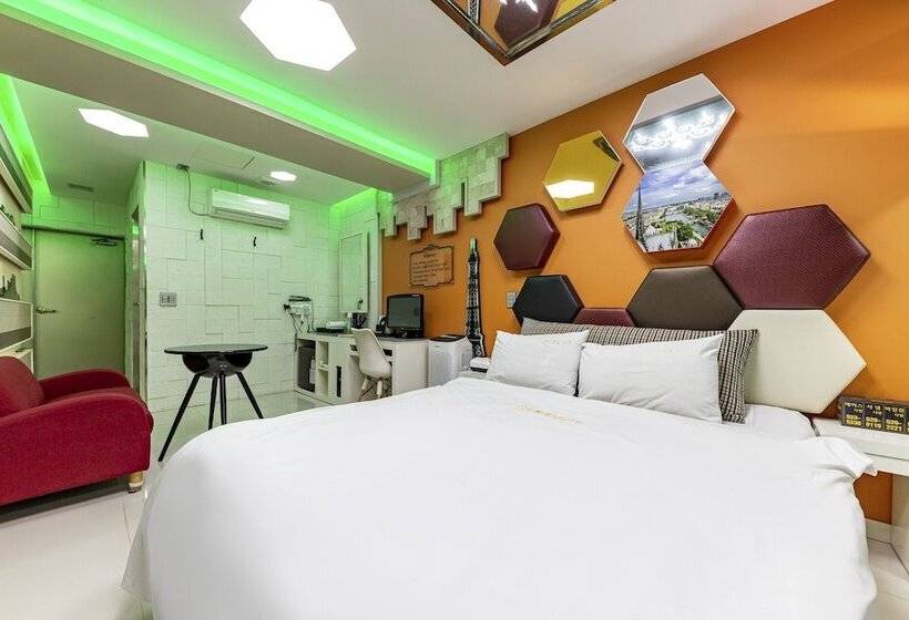 Motel Gwangju Sansudong Hwangto