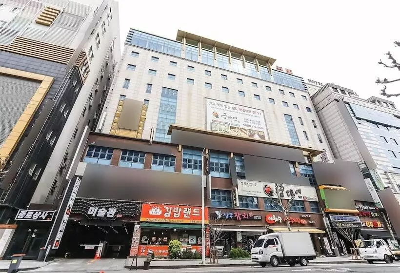モーテル Gwangju Sangmu Hotel Utopia