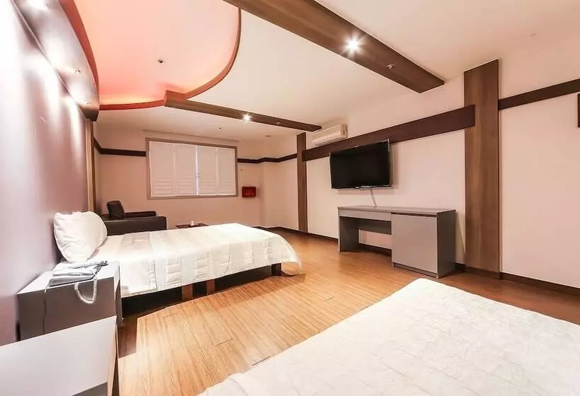 モーテル Gwangju Sangmu Hotel Utopia