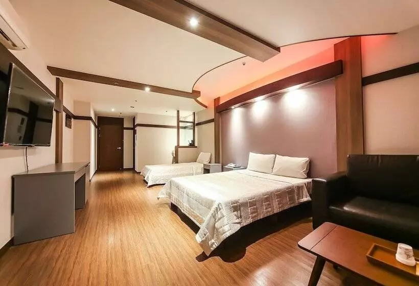 モーテル Gwangju Sangmu Hotel Utopia