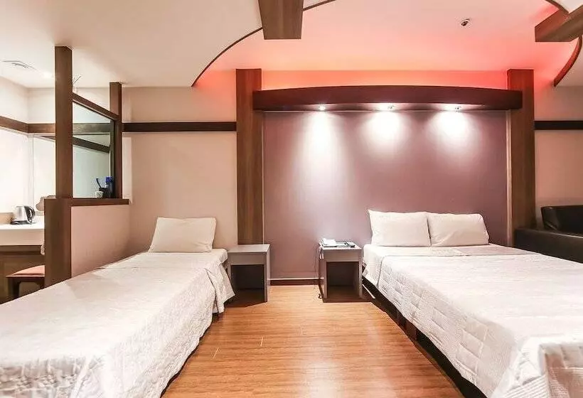モーテル Gwangju Sangmu Hotel Utopia