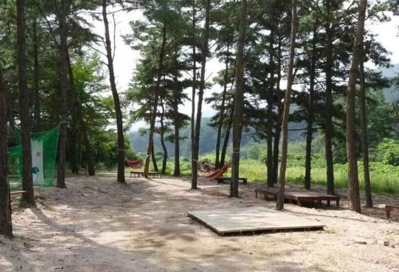 Hotelli Sangju Yeoyurounhwangtojib Pensyeon