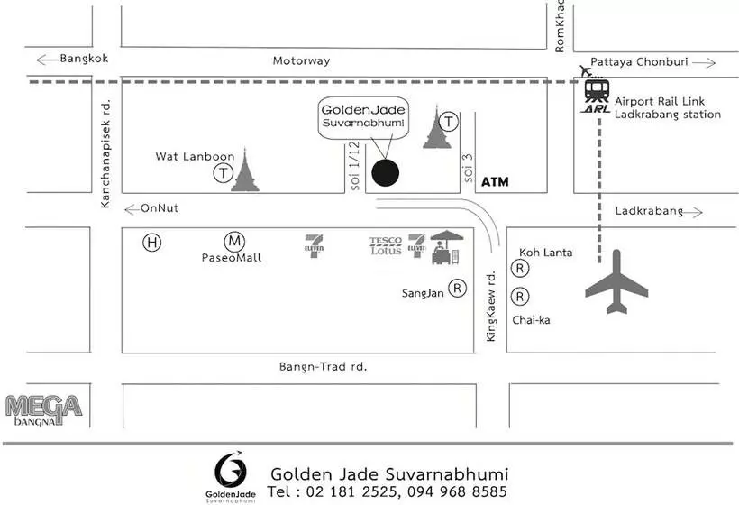 هتل Golden Jade Suvarnabhumi