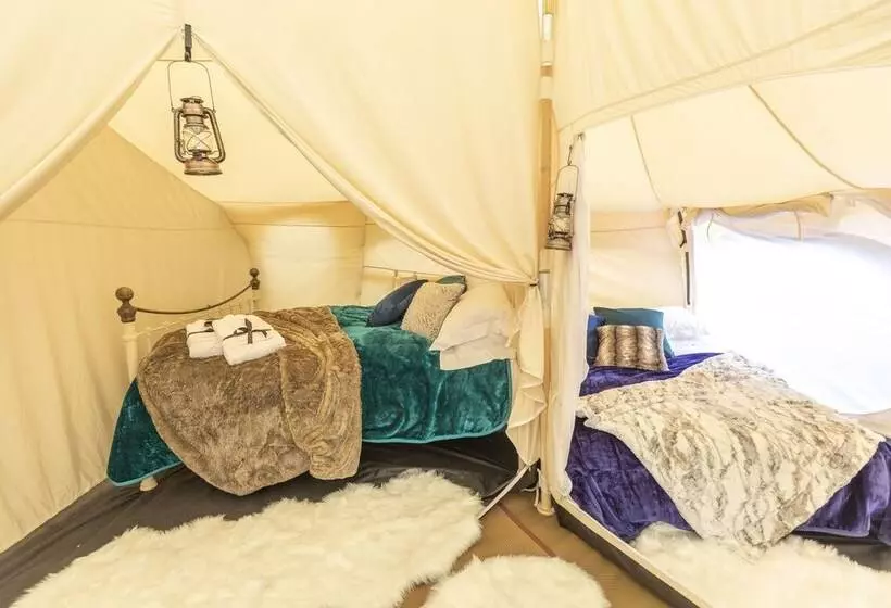 Hotelli 8 Bed Lotus Belle Mahal Tent In The Wye Valley