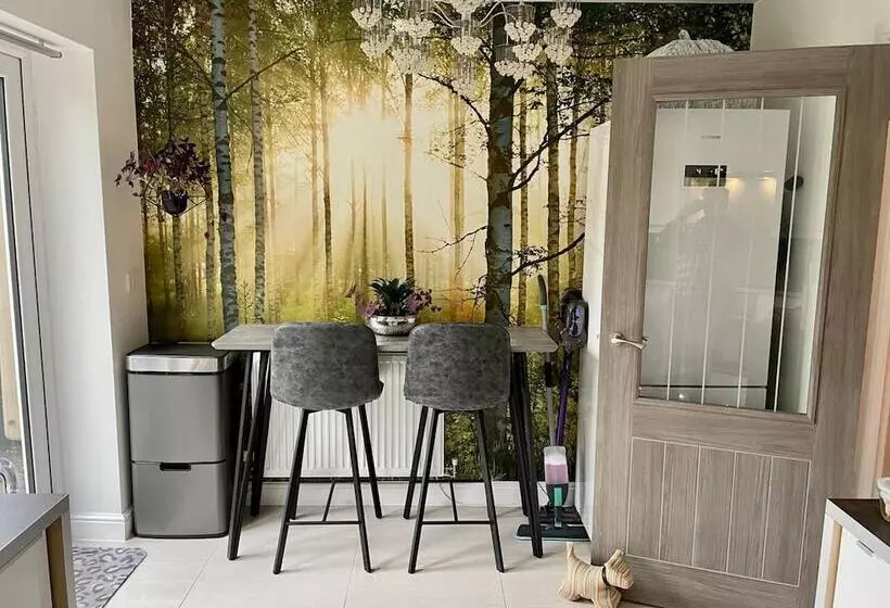 レジデンス Charming 3 Bed House In Bedworth Nec, Bhx Airport