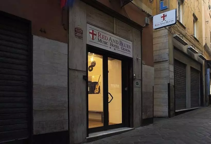 مسافرخانه Red And Blues Music Hotel Genova