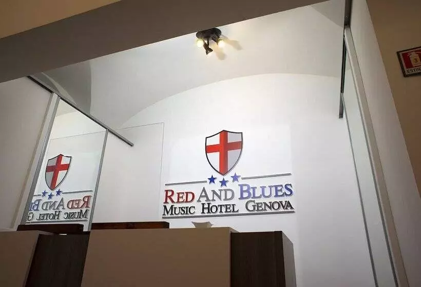 مسافرخانه Red And Blues Music Hotel Genova
