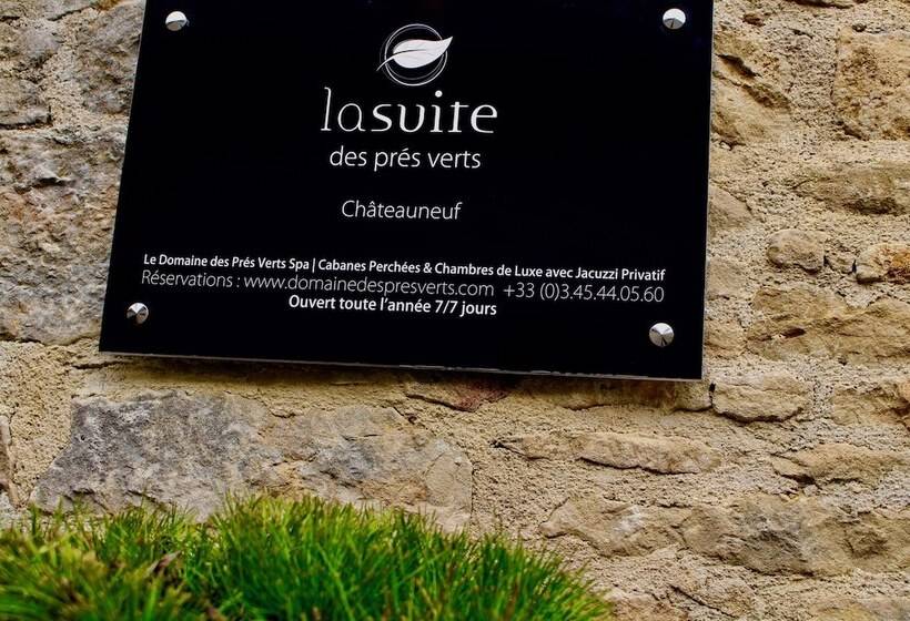 Отель Le Domaine Des Prés Verts Suites & Chambres Avec Jacuzzi Privatif