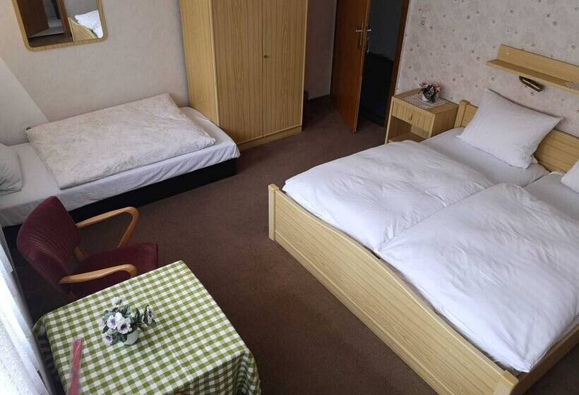 ペンション Gästehaus Und Fitness Haus Bergquell