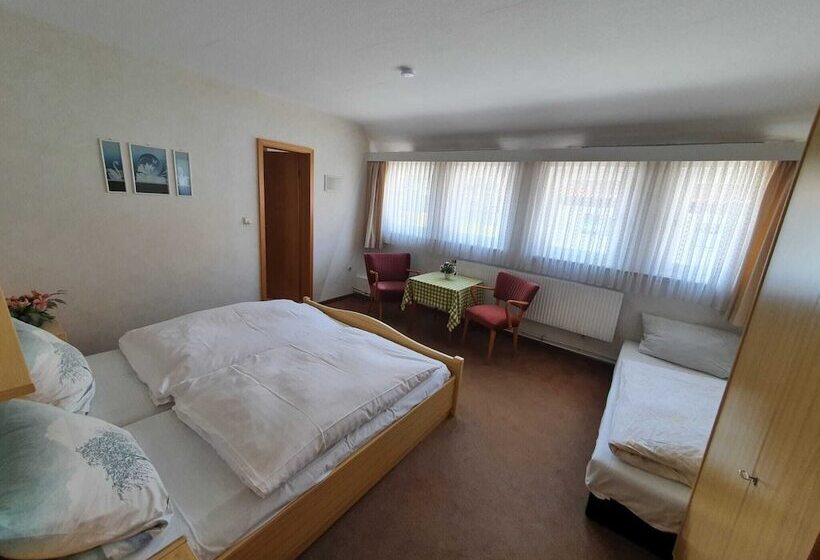 ペンション Gästehaus Und Fitness Haus Bergquell