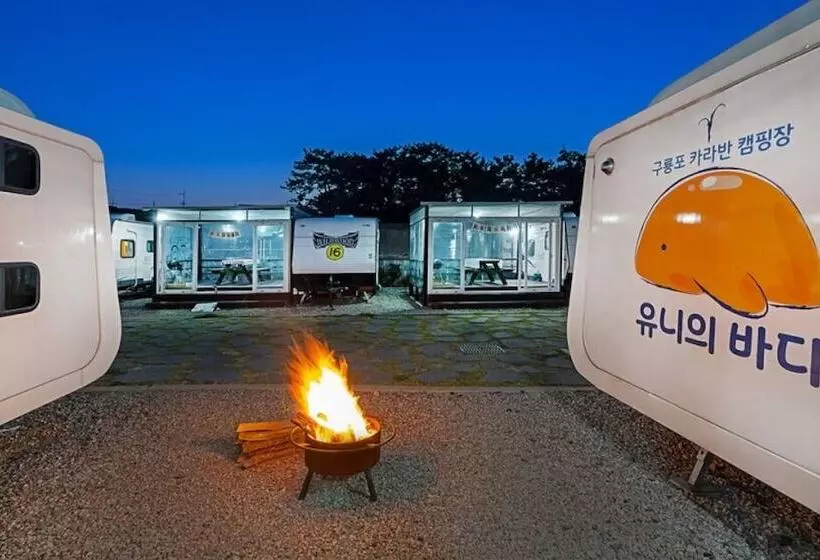 ペンション Pohang Guryongpo Uni S Bada Caravan