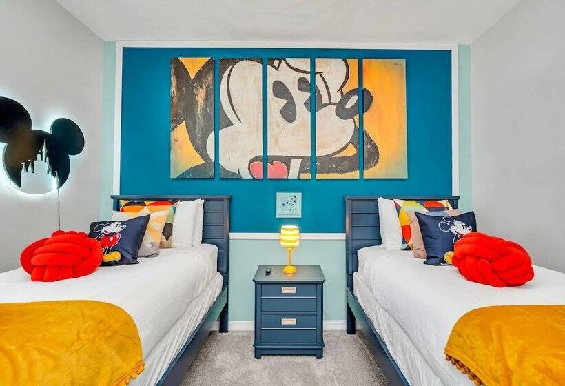 Amazing Game Room, Harry Potter, Mickey & Princess Room. All New Decor! #7sl1621