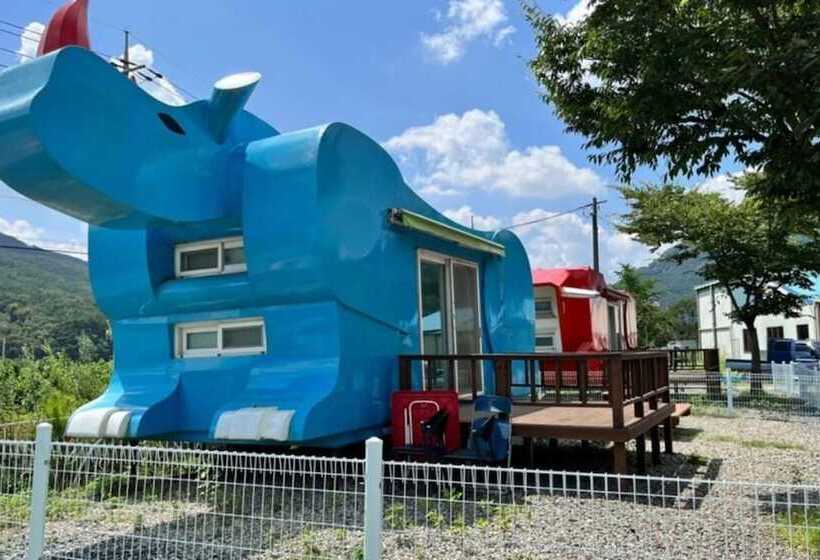 פנסיון Cheongdo Wonderland Dog Camping Caravan