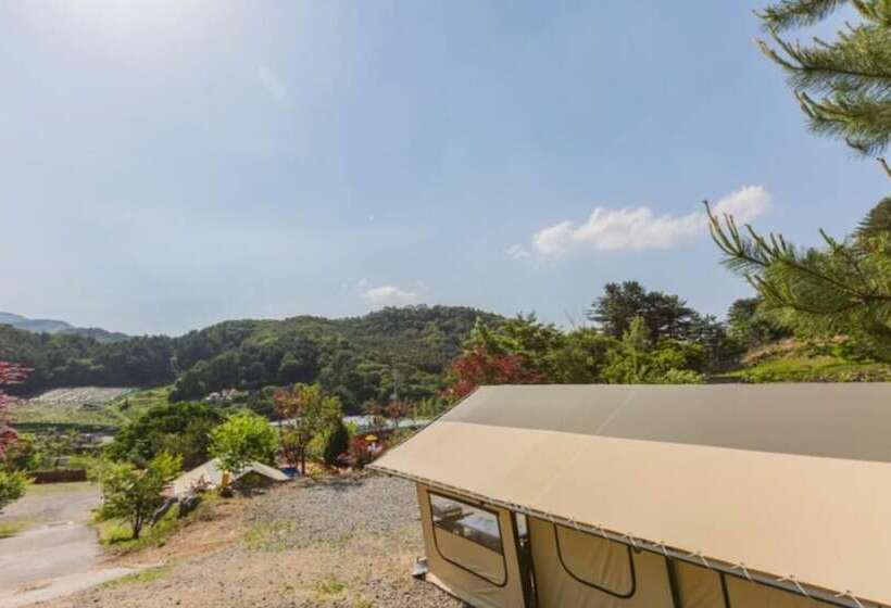 פנסיון Gapyeong Captain Caravan And Glamping