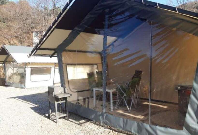 פנסיון Gapyeong Captain Caravan And Glamping