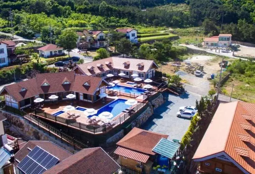 ペンション Sancheong Damga Pool Villa