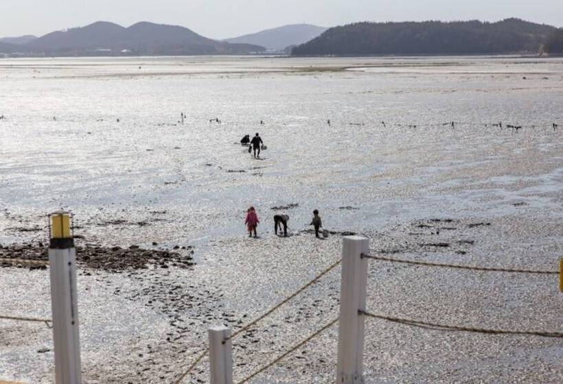 ペンション Taean Sunstone Pool Villa