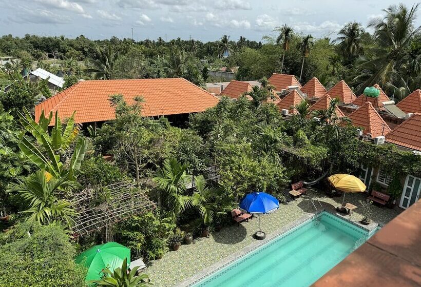 هتل روستایی Bau Bi Mini Farmstay  Mekong  Tien Giang