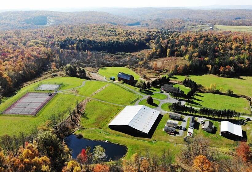 Equestrian House Log Cabin