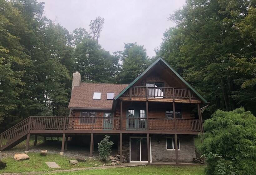 Equestrian House Log Cabin