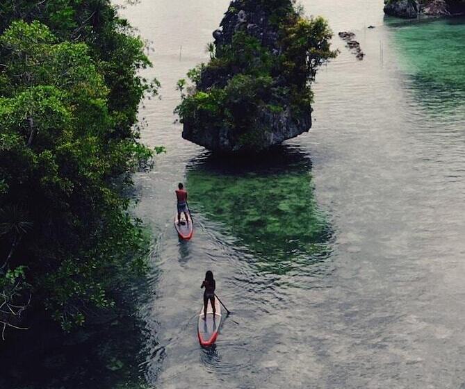 Отель Ngellil Nature Island Resort