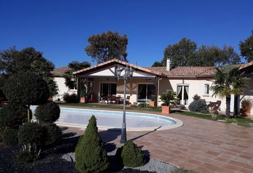 ペンション Gîte Le Clos Castel