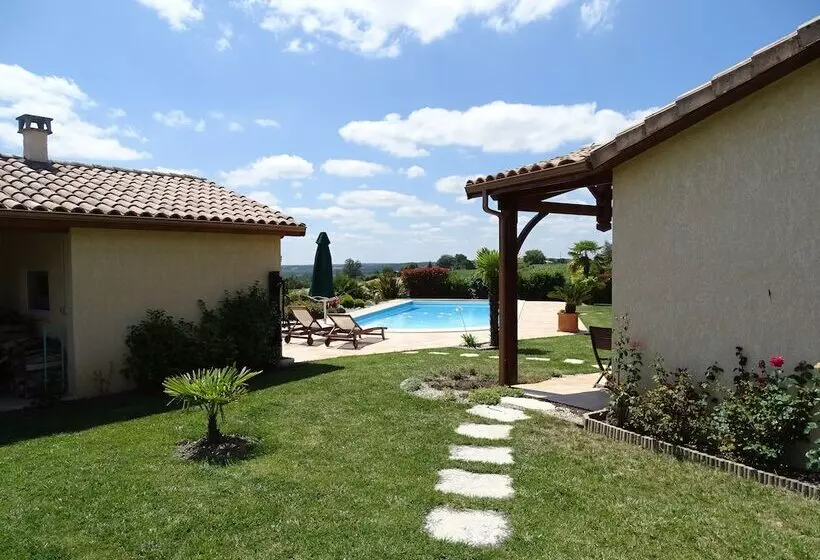 ペンション Gîte Le Clos Castel