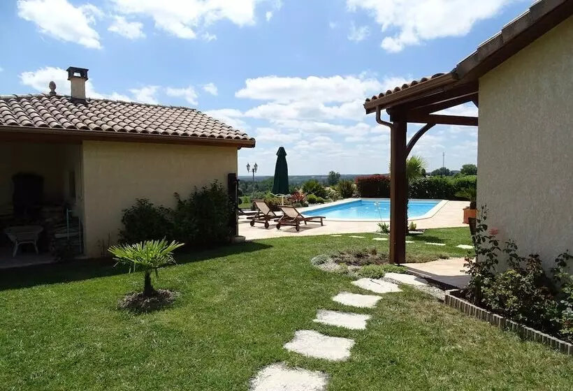 ペンション Gîte Le Clos Castel