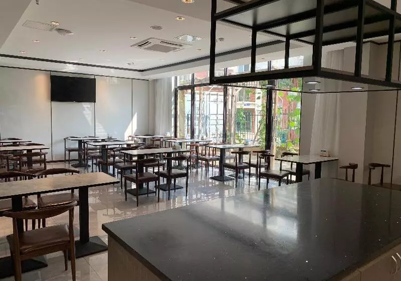 هتل Hanting  Qingdao Hai Er Industrial Park Metro Building Station