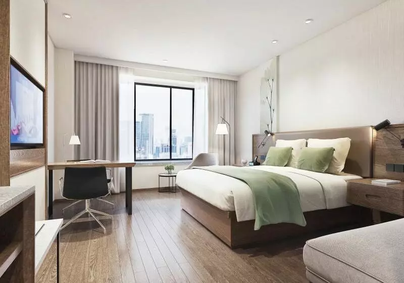 ホテル Greentree Inn Tangshan Nanhu International Exhibition Center