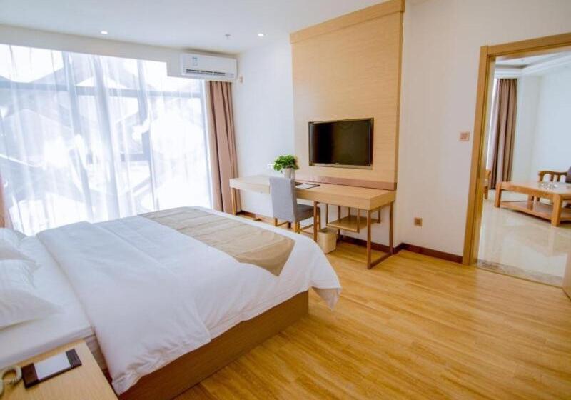 בית מלון כפרי Greentree Inn Nantong Tongzhou Zhangzhishan Town Deli Square Express