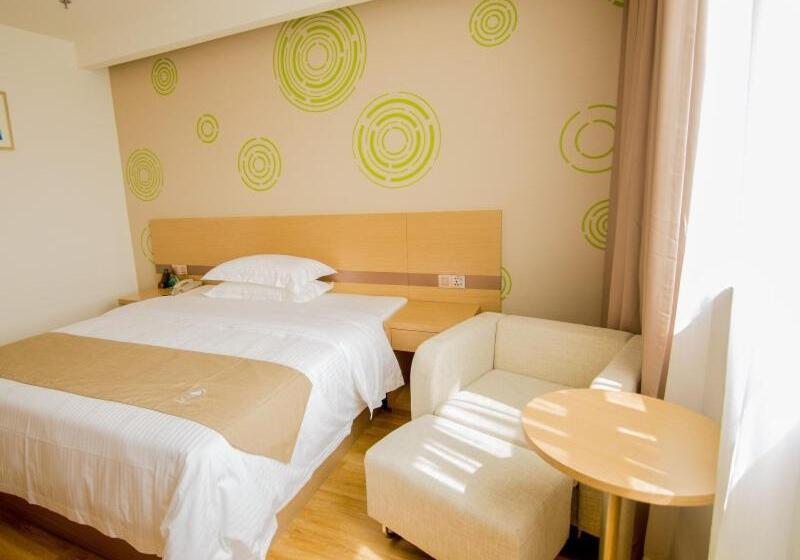 בית מלון כפרי Greentree Inn Nantong Tongzhou Zhangzhishan Town Deli Square Express