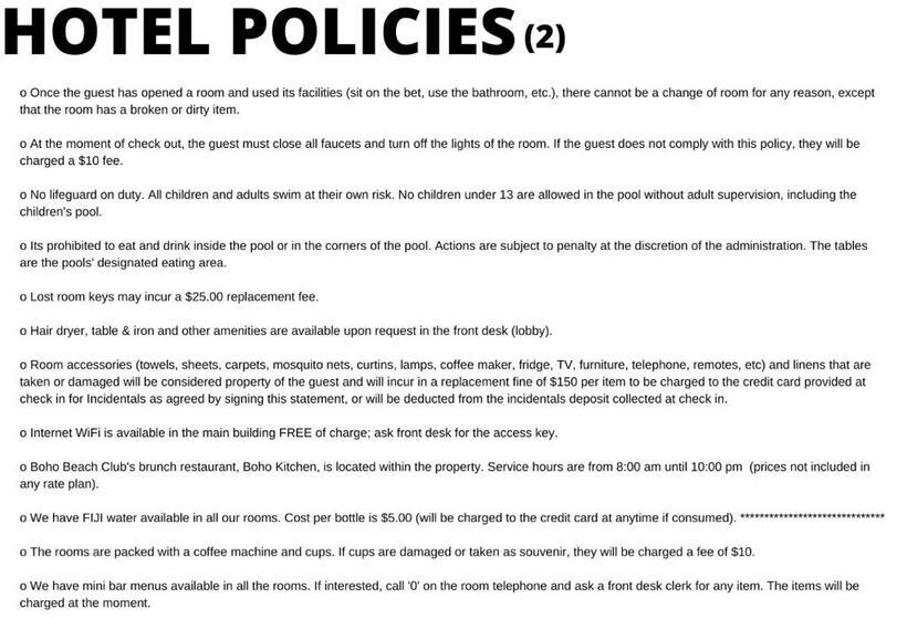 هتل Boho Beach Club