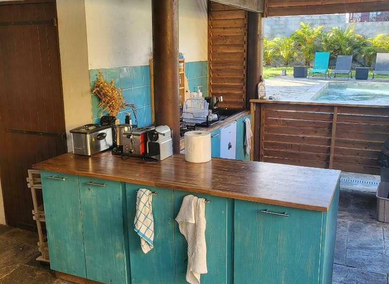 پانسیون Lodge Indigo Bungalow & Rdc Indépendant Proche Aéroport