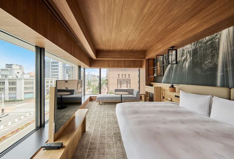 בית מלון כפרי The Royal Park Canvas Fukuoka Nakasu