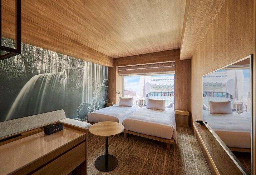 בית מלון כפרי The Royal Park Canvas Fukuoka Nakasu