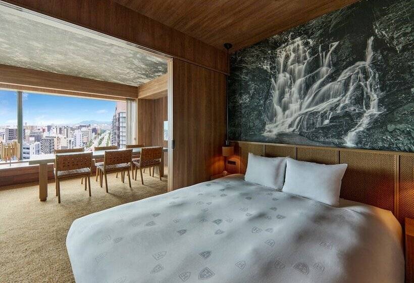 בית מלון כפרי The Royal Park Canvas Fukuoka Nakasu