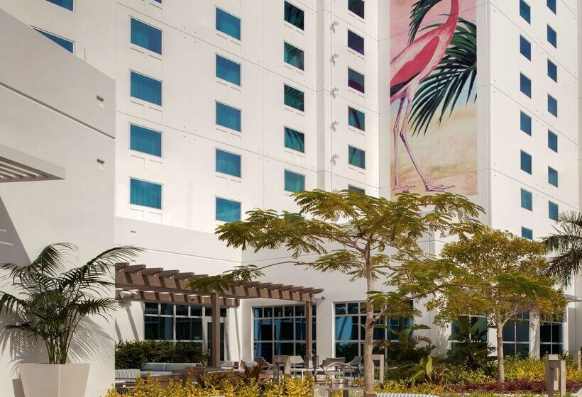 호텔 Homewood Suites By Hilton Miami Dolphin Mall