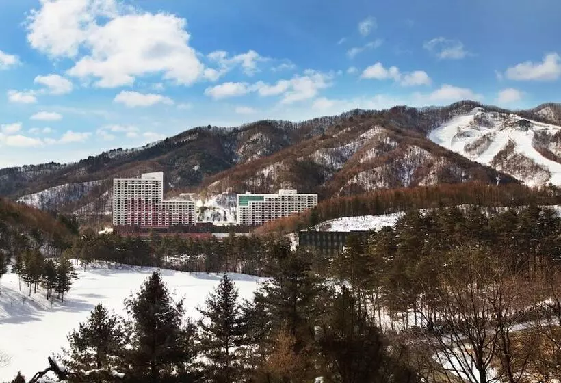 בית מלון כפרי Hanwha Resort Pyeongchang