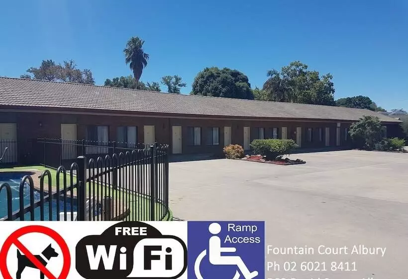فندق على الطريق Fountain Court Motor Inn Albury