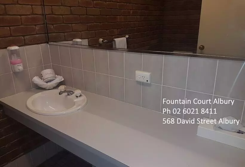 فندق على الطريق Fountain Court Motor Inn Albury