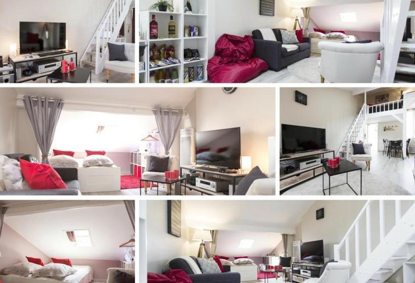 Free Parking Self Checkin Wifi Duplex La Fusterie Superbordeaux