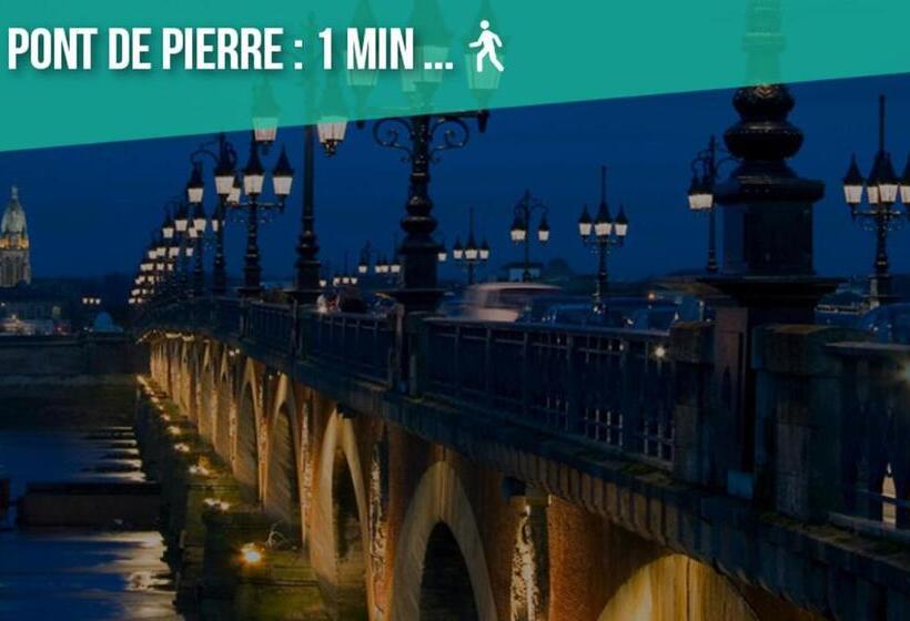 Free Parking Self Checkin Wifi Duplex La Fusterie Superbordeaux