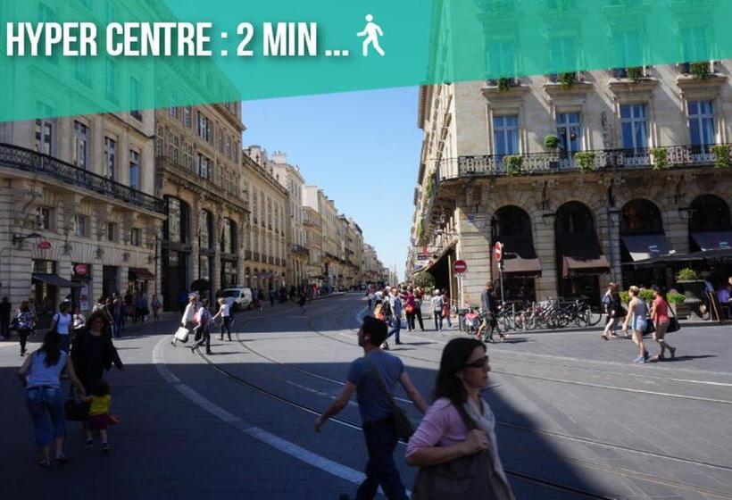 Free Parking Self Checkin Wifi Duplex La Fusterie Superbordeaux