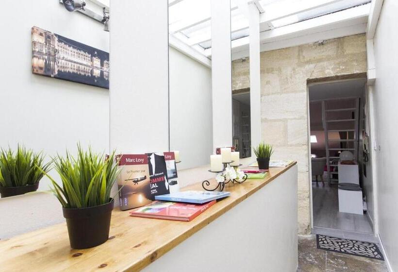 Free Parking Self Checkin Wifi Duplex La Fusterie Superbordeaux