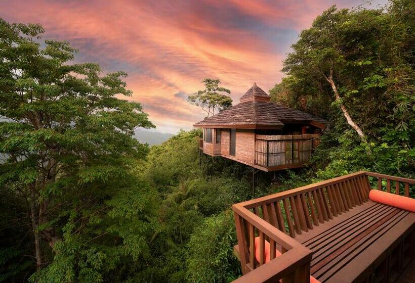 בית מלון כפרי Yalong Bay Earthly Paradise Birds Nest Resort (mountain Villas)