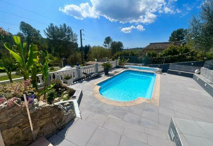 ペンション Haut De Villa Avec Piscine Privative