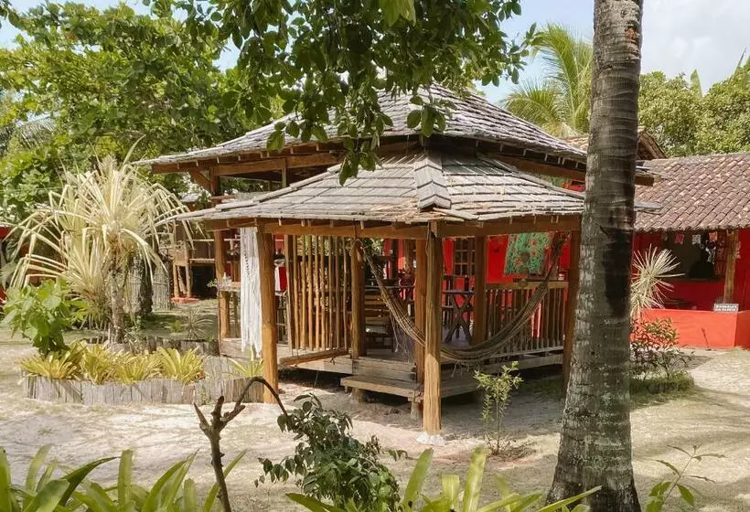 Retkeilymaja Bangalôs Da Aldeia Caraíva