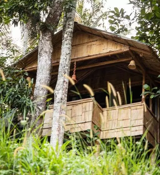Majatalo Fab   Bamboo Hut With Open Shower