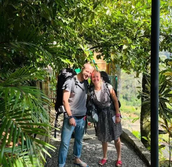 Majatalo Fab   Bamboo Hut With Open Shower